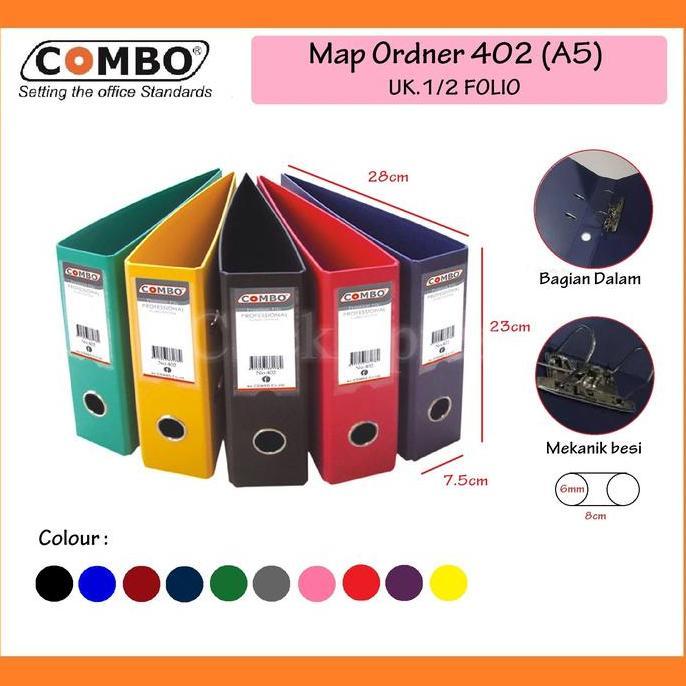 DERADUAJI Map Odner Kwitansi / Odner A5 / Ordner 1/2 Folio / Ordner Plastik Pvc / Ordner File Map Kw