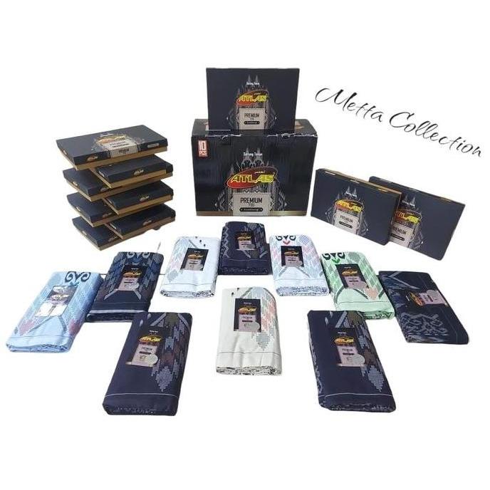 Sarung Atlas Premium Gold 735 Kembang