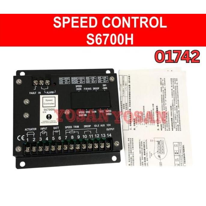 Engine Speed Control S6700H / Governor Genset S6700H S 6700H