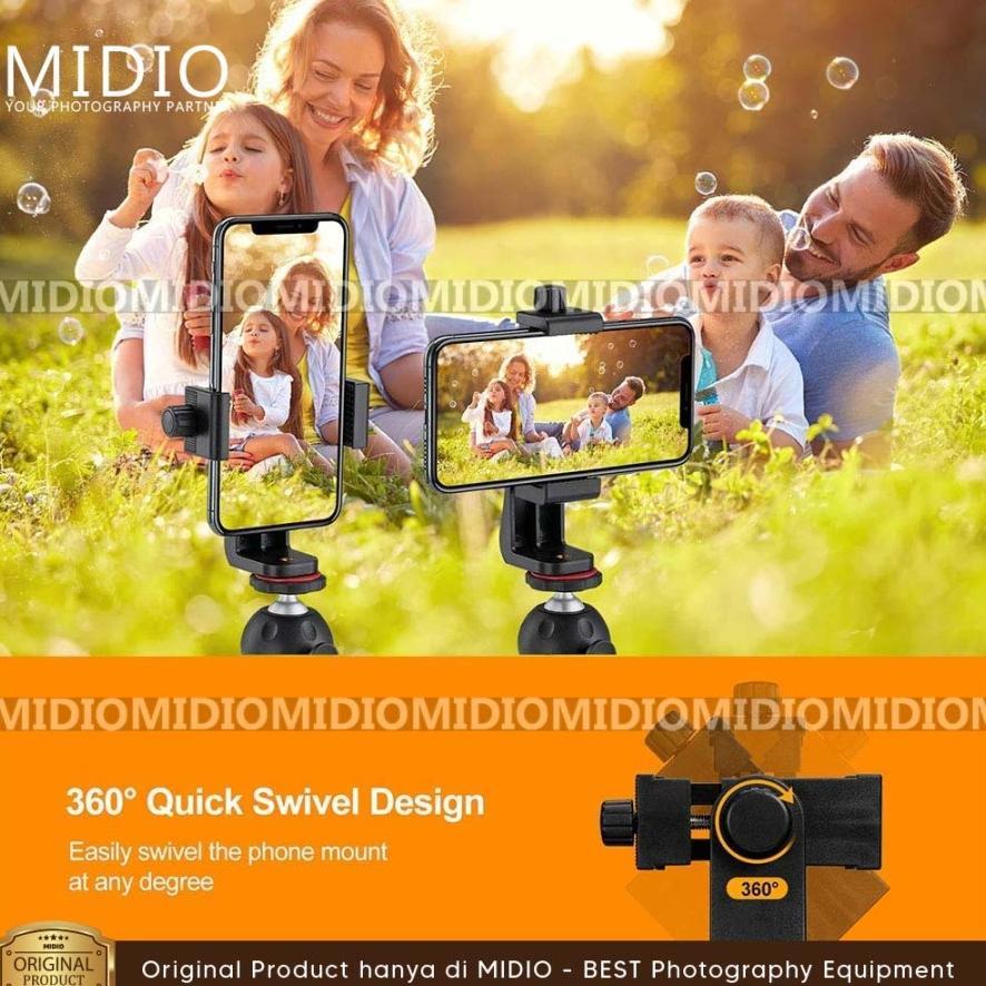TERMURAH Holder HP Tripod Mount 360 Portrait dan Landscape - HOLDER BAUT