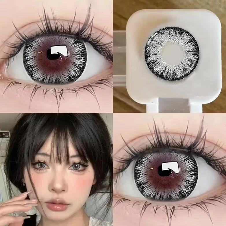 Best Seller Sepasang Lensa Kontak Berwarnadiameter 14-14,5 Mm Softlens Livingsoftlens Biru Soflens S