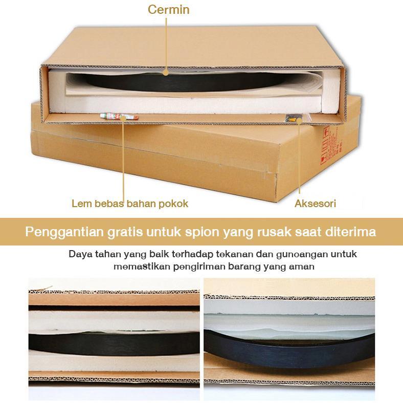 PREMIUM CERMIN AESTHETIC / KACA KAMAR MANDI / CERMIN KAMAR MANDI / CERMIN RIAS DINDING / CERMIN KAMA