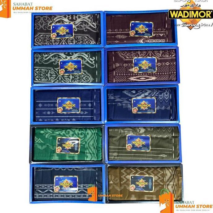 Paket THR 10 pcs Sarung Wadimor Gajah Duduk Atlas