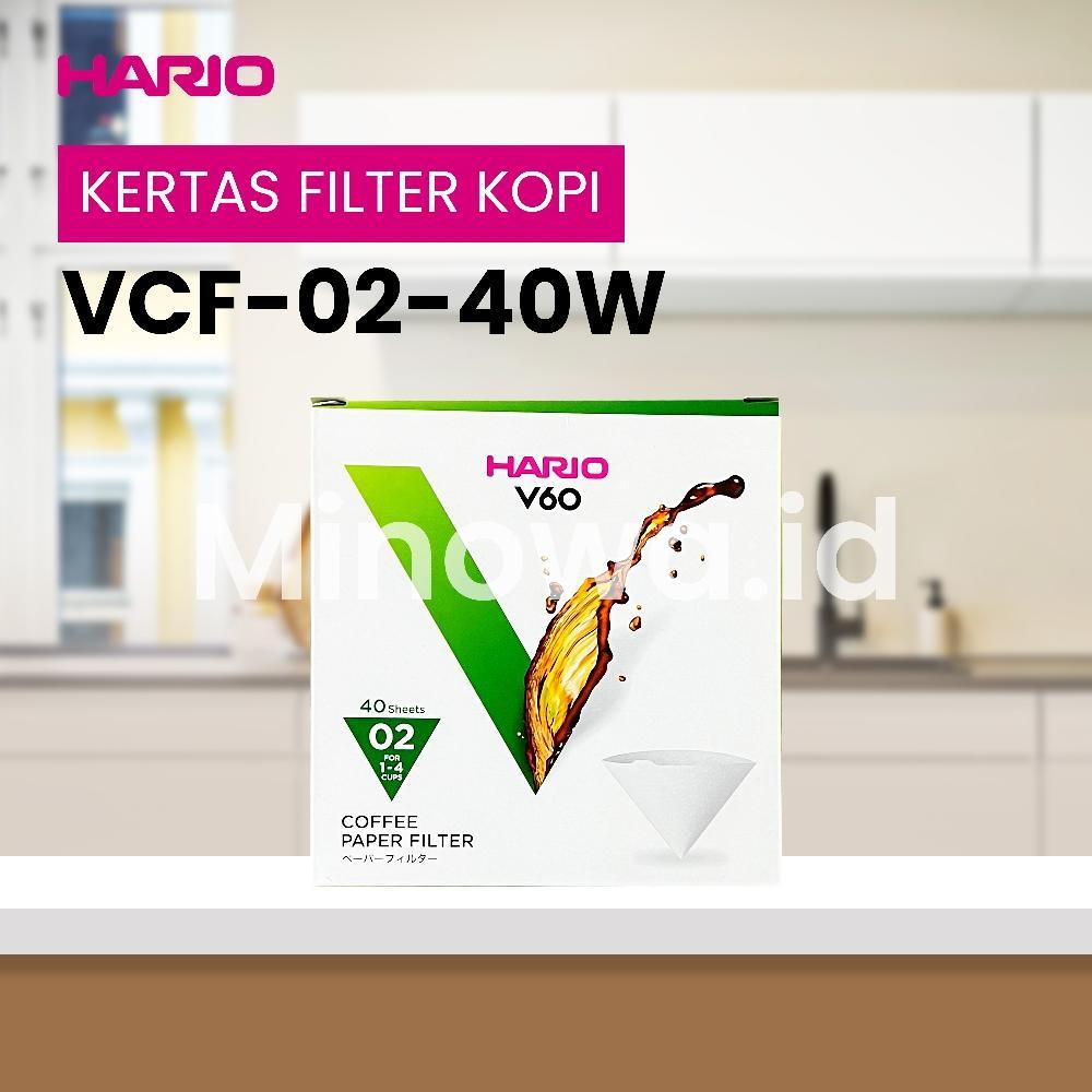 Hario VCF-02-40W Kertas Filter Kopi V60