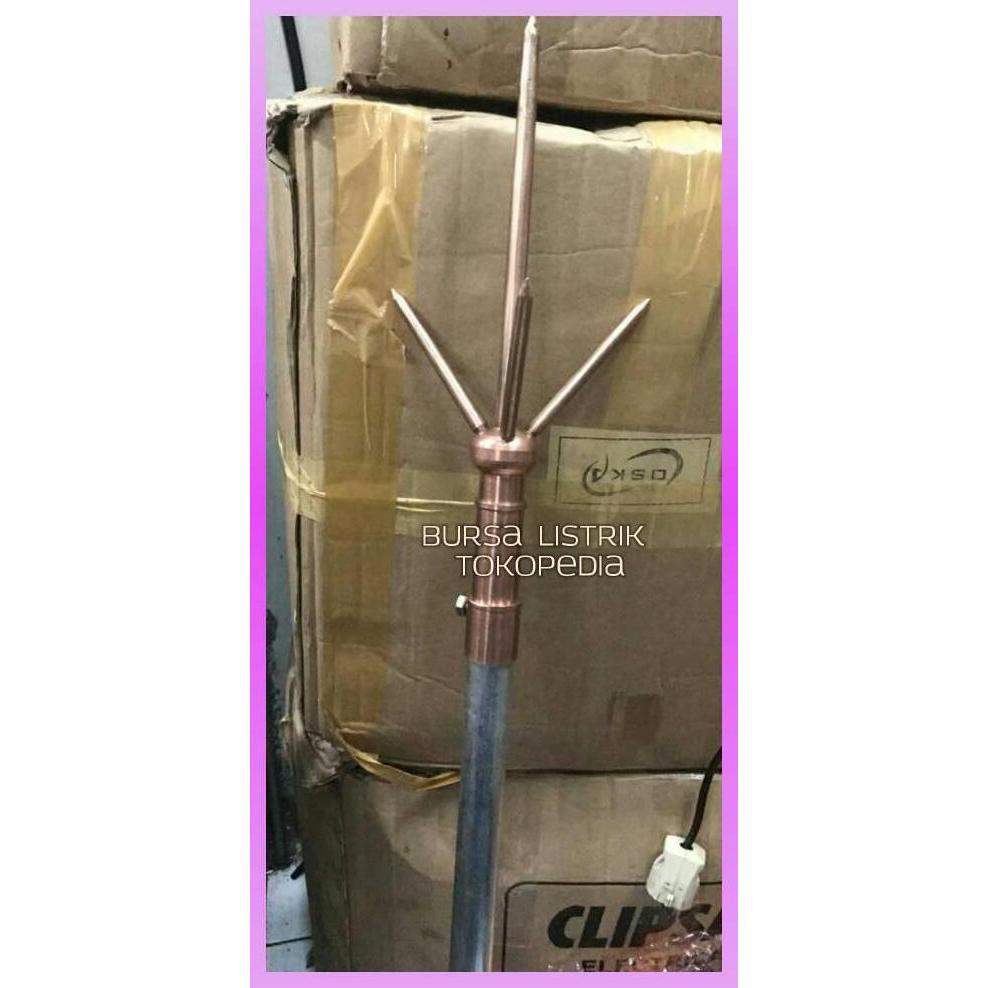 Anti Petir Trisula / Penangkal Petir Trisula 1 Set