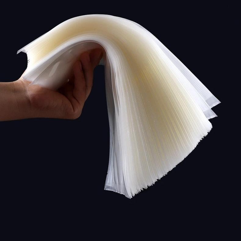 Plastik Vacuum Emboss Food Grade 100 PCS - Plastik Vakum Makanan Frozen Food Food Grade [10 PACK] - 