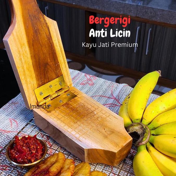 Altwood- Alat Geprek Pisang Atau Penjepit Pisang Untuk Pisang Gapit, Pisang Peppe, Pisang Eppe