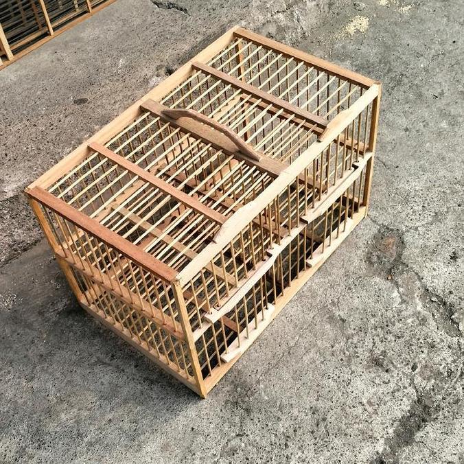 Cod,Bisa- (Ambrukan) Dondang Merpati 2.Pasang 4 Pintu Siap Rakit Kandang Burung Dongdang Burung Dara