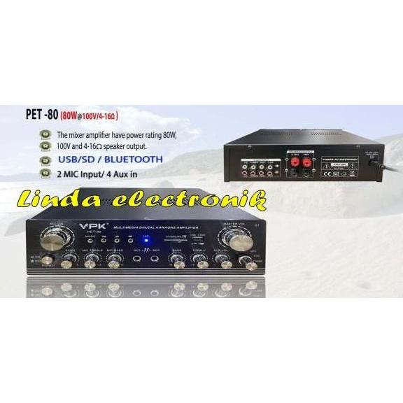 new amplifier vpk pet 80 pet80 80 watt ORIGINAL