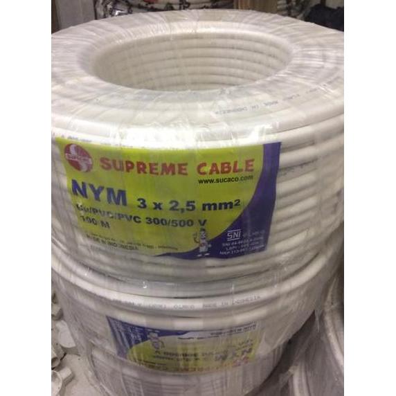Yuk,Cod,Bisa- Kabel Nym 3X2.5 Supreme Nym 3X2,5 Supreme Nym 3 X 2,5 Mm Supreme @100M