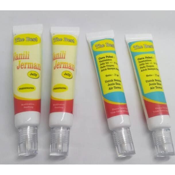 Essen Jelly VANILI JERMAN untuk Umpan Pancing ready