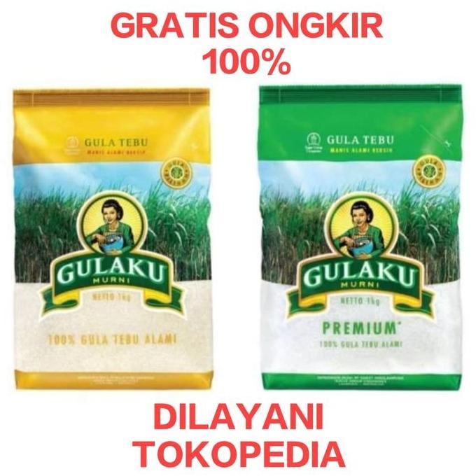 Cod,Bisa- Gulaku - Gula Pasir Tebu 1Kg