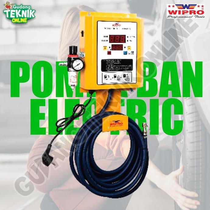 CEFRUCHE Automatic Tire Inflator WIPRO TN30 / Pompa Isi Angin Ban Motor Mobil Elektrik Pompa Angin L
