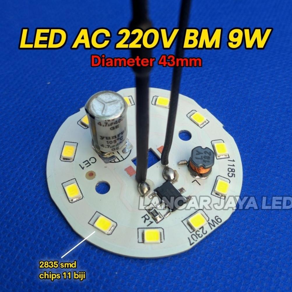 ARVUNE PCB LED AC BM  WATT 7,9,12,15,18~LANCAR JAYA LED~ PREMIUM