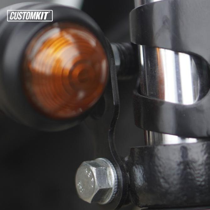 Gaskirimcepat- Breket Lampu Sein Motor Set Custom