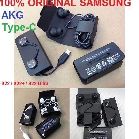 NEW SAMSUNG Headset Earphone Galaxy S22 Plus S22 Ultra AKG Type-C Original