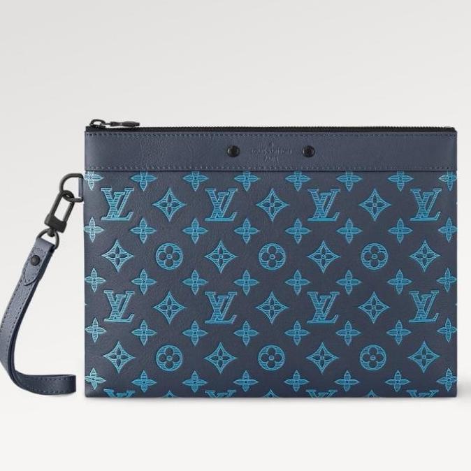 Tas pouch clutch Pria man LV Louis Vuitton Pochette To go M82321 Original Product
