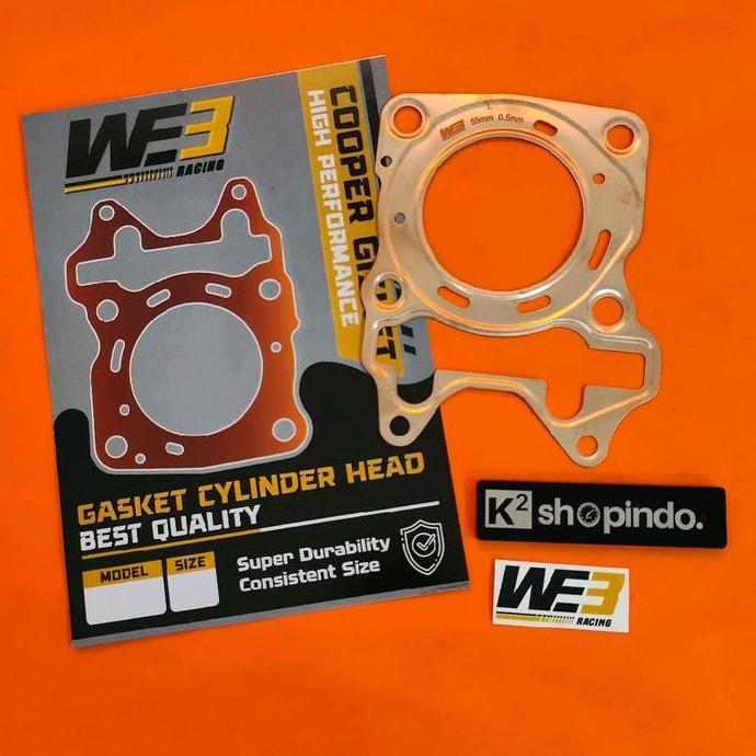 Paking Blok Paking Head Tembaga Vario 125 150 Pcx 150 Packing Head Perpak Gasket We3 Original