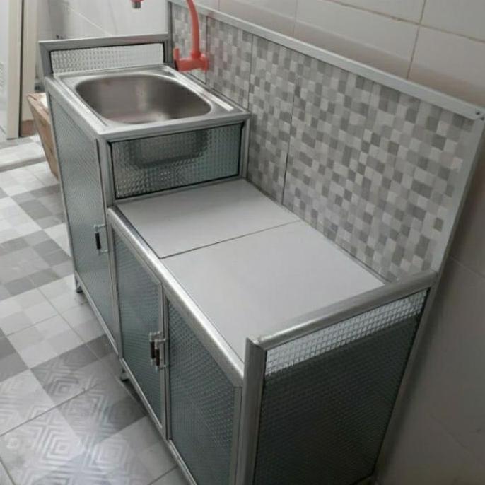 RAK KOMPOR STAFEL MEJA KOMPOR STAFEL RAK CUCI PIRING KITCHEN SET