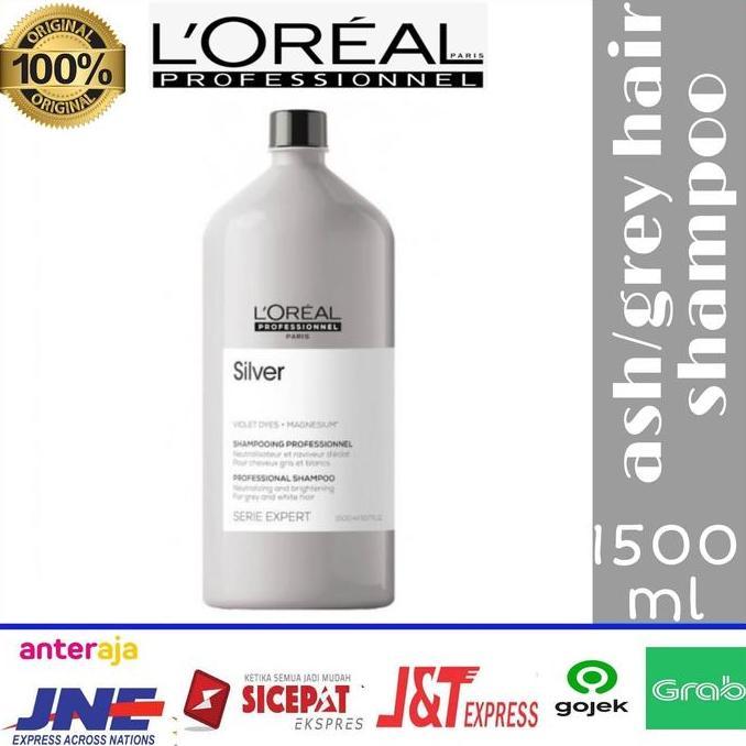 shampo loreal Serie expert advance silver / shampoo ash hair L'oreal