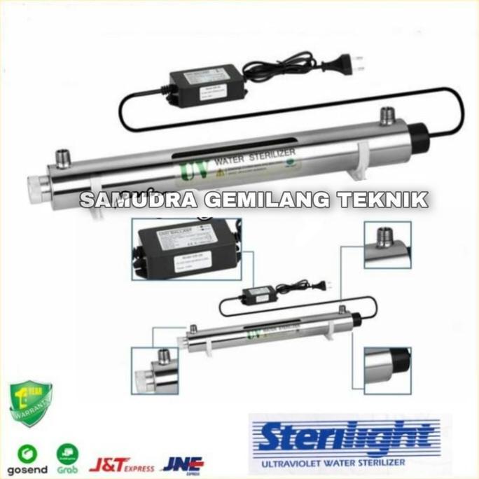 LAMPU UV 8 GPM ULTRAVIOLET REVERSES OSMOSIS AIR MINUM