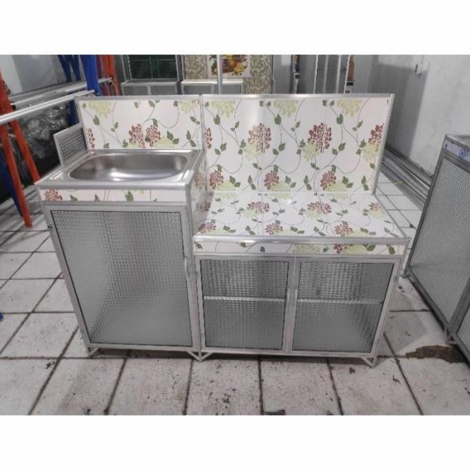 RAK KOMPOR 2 TU MEJA KOMPOR 2 TU RAK KOMPOR ALUMUNIUM RAK DAPUR