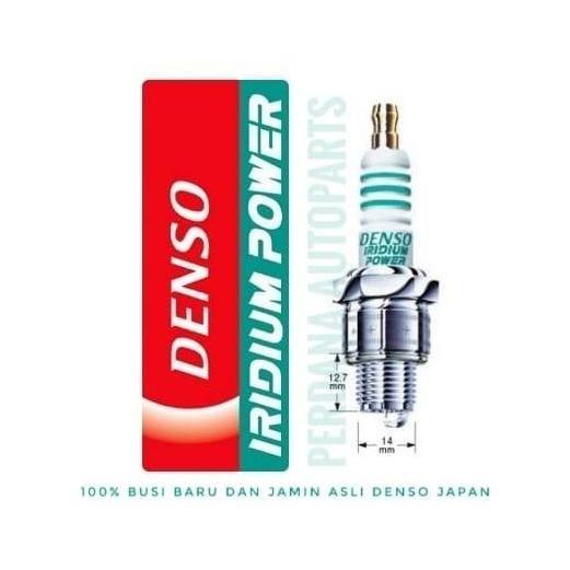 Busi Iridium Vespa 2Tak Asli Original DENSO Iridium Power