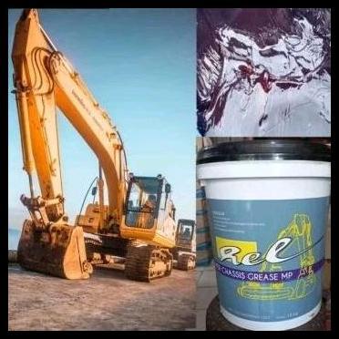 TERLARIS REL SUPER CHASSISABU-ABU NLGI-3 GREASE/GEMUKCHASIS/CASIS/STEMPET NLGI3 COKLAT MERAH 15KG 