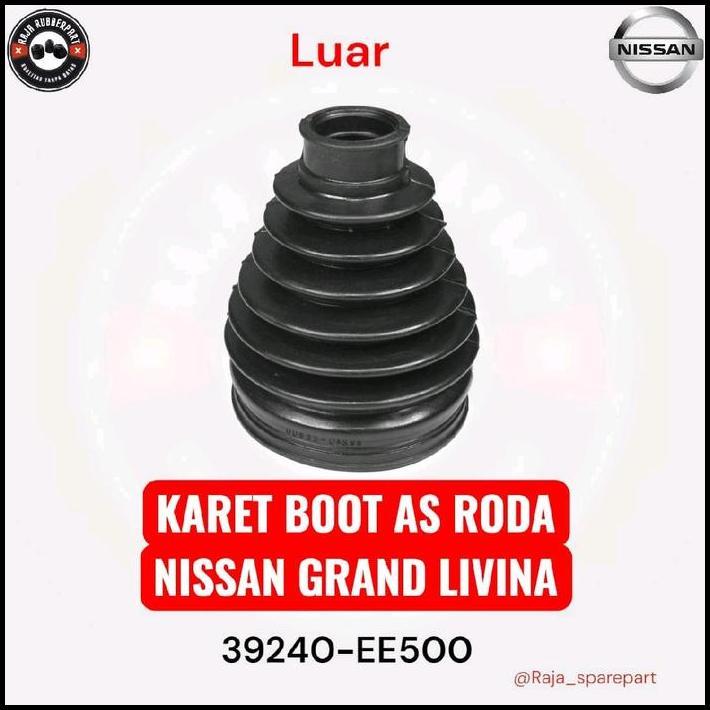 GRATIS ONGKIR KARET BOOT AS RODA CV JOINT BEARING KOHEL NISSAN GRAND LIVINA LUAR DALAM 