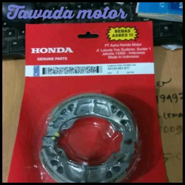 TERBARU KANVAS REM BELAKANG HONDA KIRANA KHARISMA SUPRA X125 