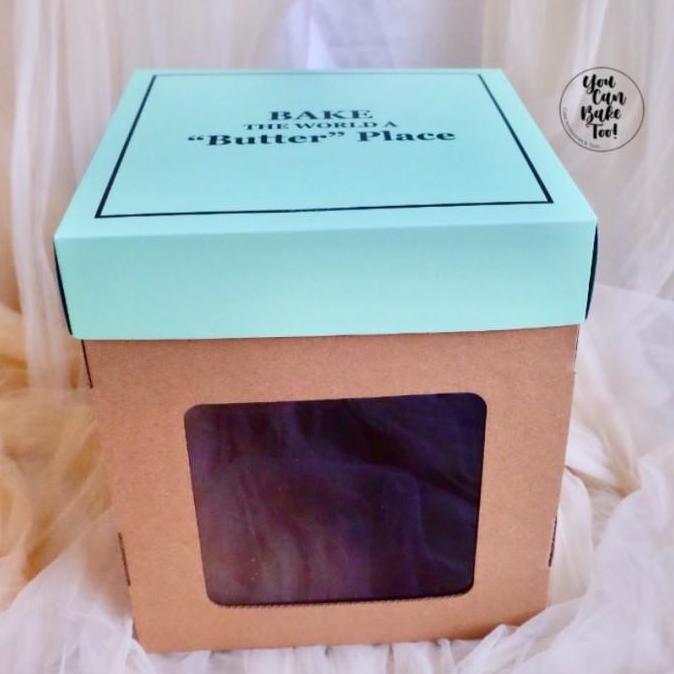Corrugated Cake Box (22x22x25cm)