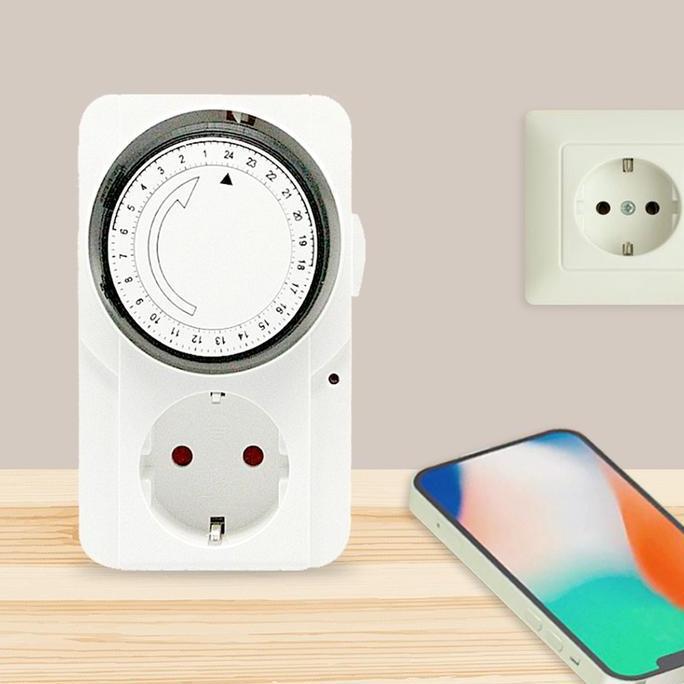 Denki- Stop Kontak / Kenmaster Stop Kontak Timer Analog