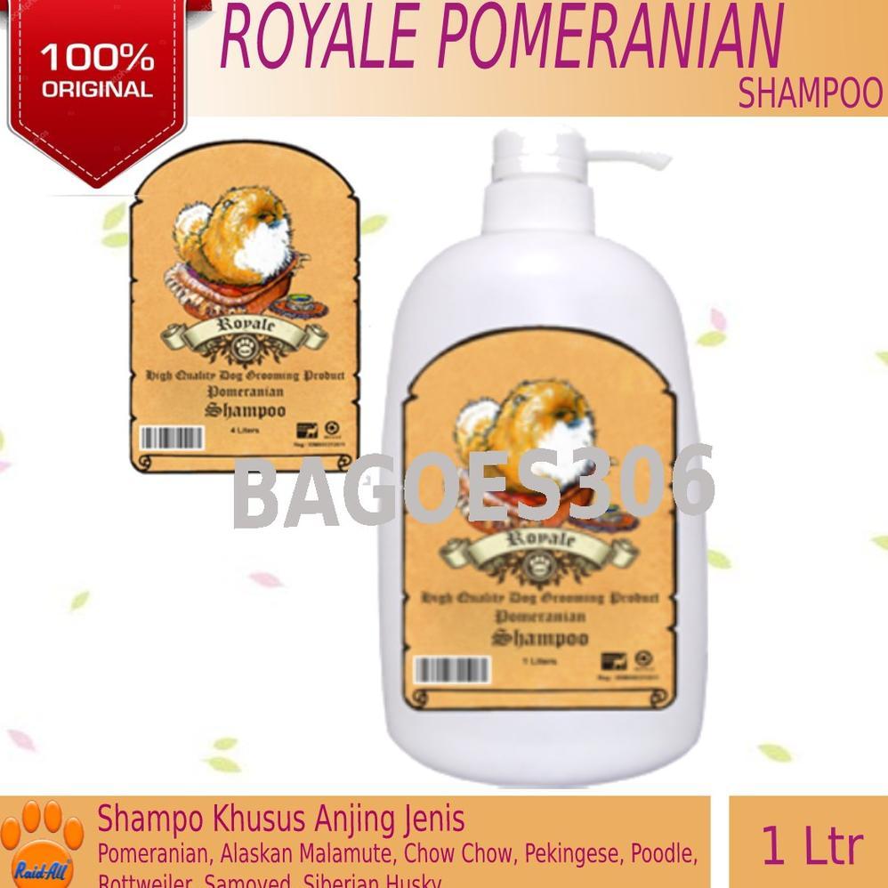 Shampoo Anjing Raid All Royale Pomeranian Shampoo for Dog~Shampo Anjing Royale Pomeranian 1ltr