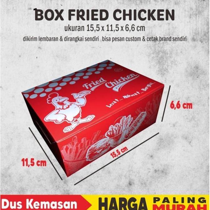 Dus Ayam / Dus Fried chicken / Box Fried Chicken