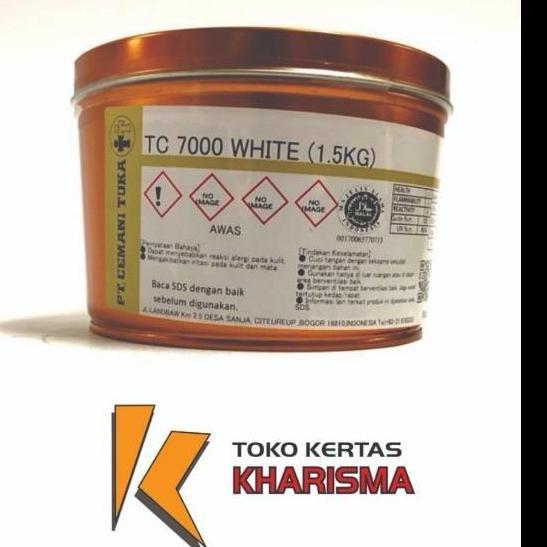 Stationery- Tinta Cetak , Cemani Toka , Tc 7000 White