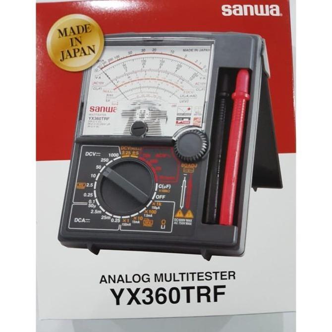 SANWA YX360TRF MULTIMETER MULTITESTER AVOMETER ANALOG ORIGINAL DAN TERPERCAYA