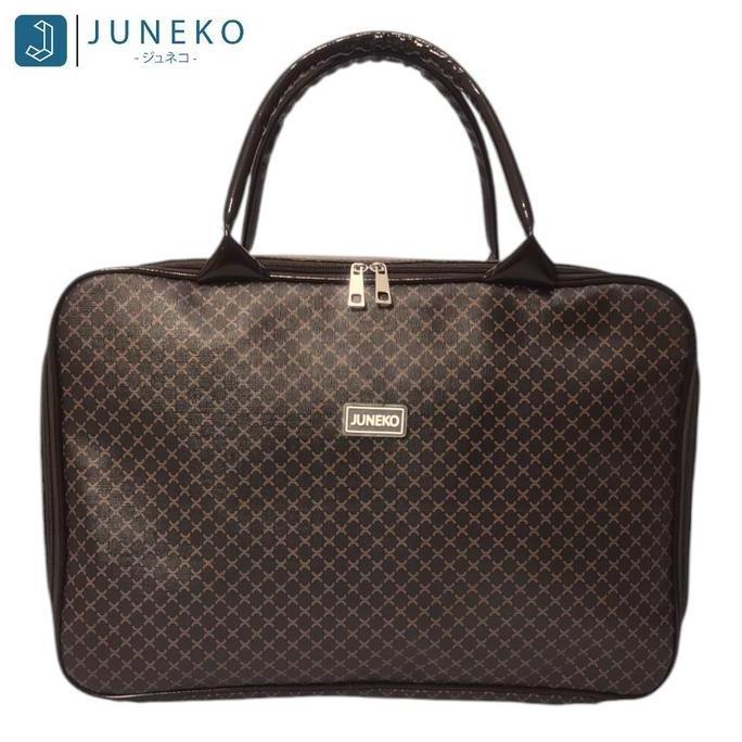 Ryokoo- Juneko Koper Motif Medium - Tas Koper Motif Tas Pakaian Travel Wanita Mudik Ukuran Sedang