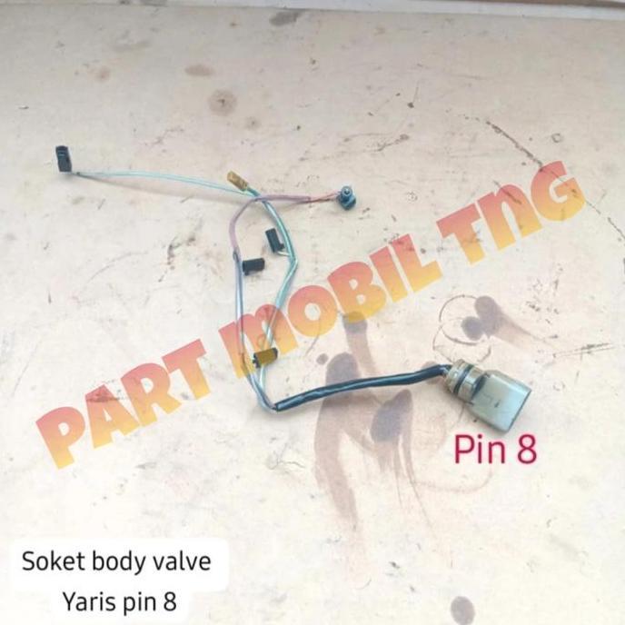 IKFOICI Soket Socet Kabel Body Valve Matic Yaris Vios Gen 2