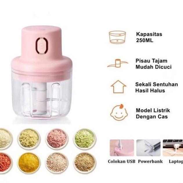 Blender mini elektrik multifungsi / Blender mini cas Portable