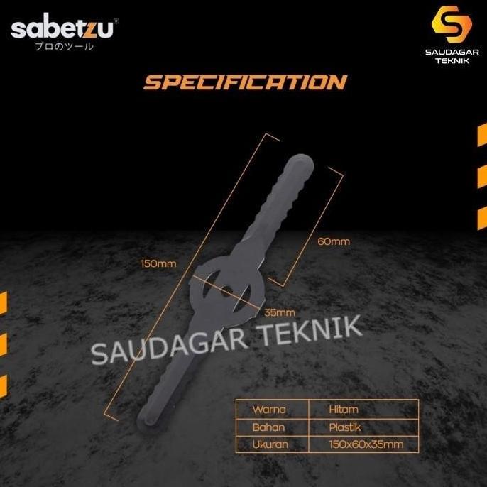 Pisau Potong Rumput Cordless Baterai Mata Mesin Potong Rumput Sabetzu