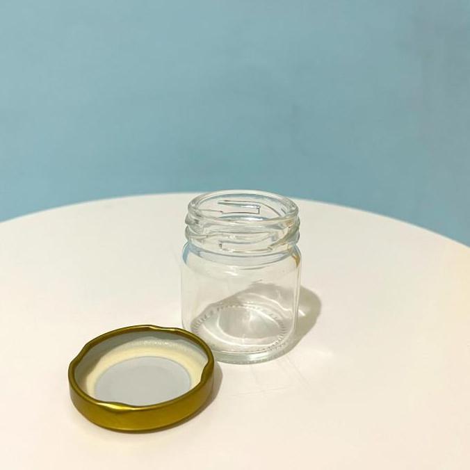 Jar Kaca Bulat 30ml / Mini Jar Kaca 30ml / Madu / Selai