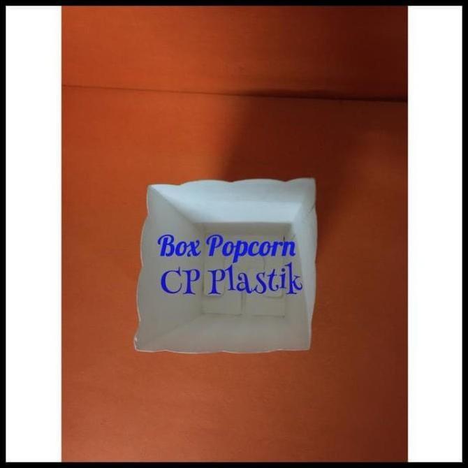 Murah Meriah Box Popcorn | Cup Popcorn | Tray Popcorn (Isi +/- 25 Pcs)