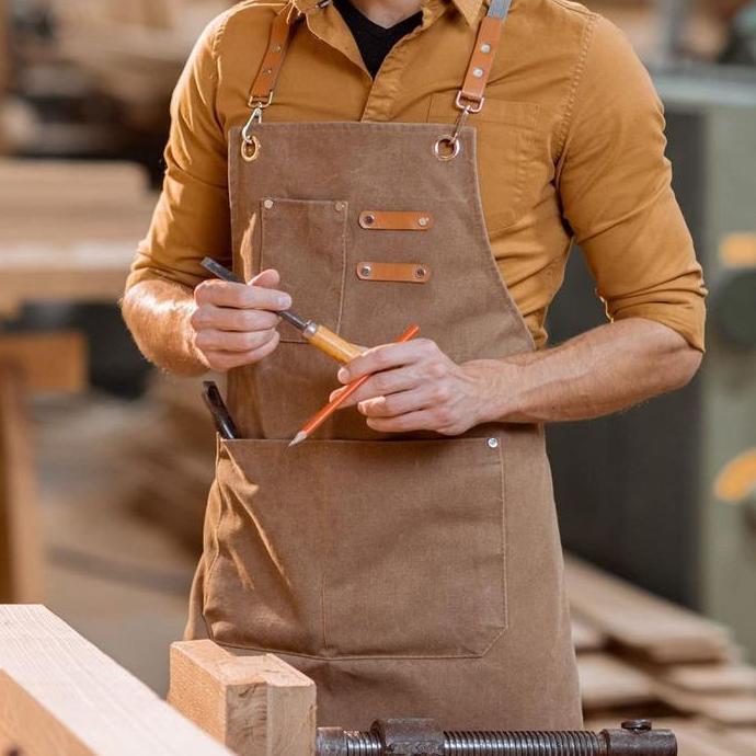 Apron Barista Waterproof Apron Chef Profesional Appron Bartender