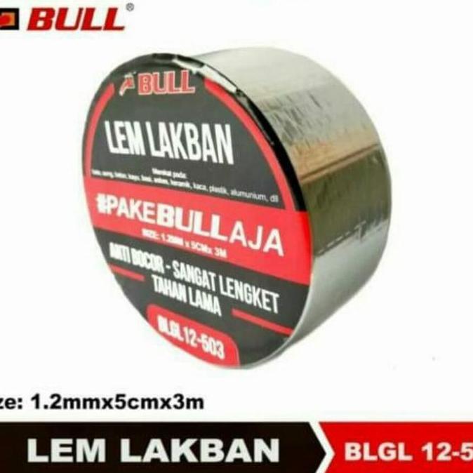 Lem Lakban Anti Bocor Lem Lakban Serbaguna Bull 3 Meter Terbaru 