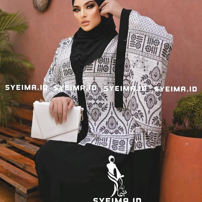 Wxwxw- Antalya Abaya Exclusive Abaya Premium Abaya Hitam Motif Abaya Exclsive Abaya Saudi Gamis Saud