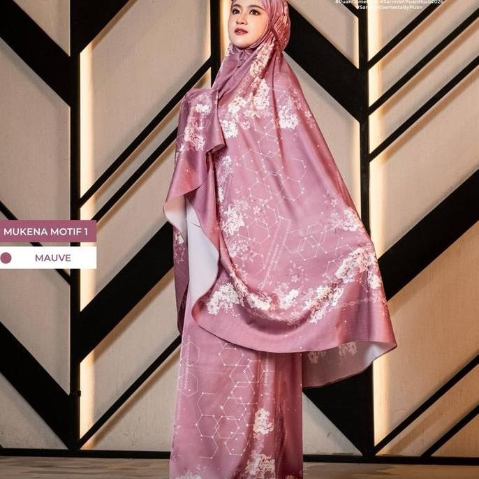 PUAN INDONESIA - Mukena Sarimbit Semesta Motif 1
