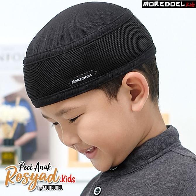 Kopiah Peci Hitam Anak Rosyad Moredoel