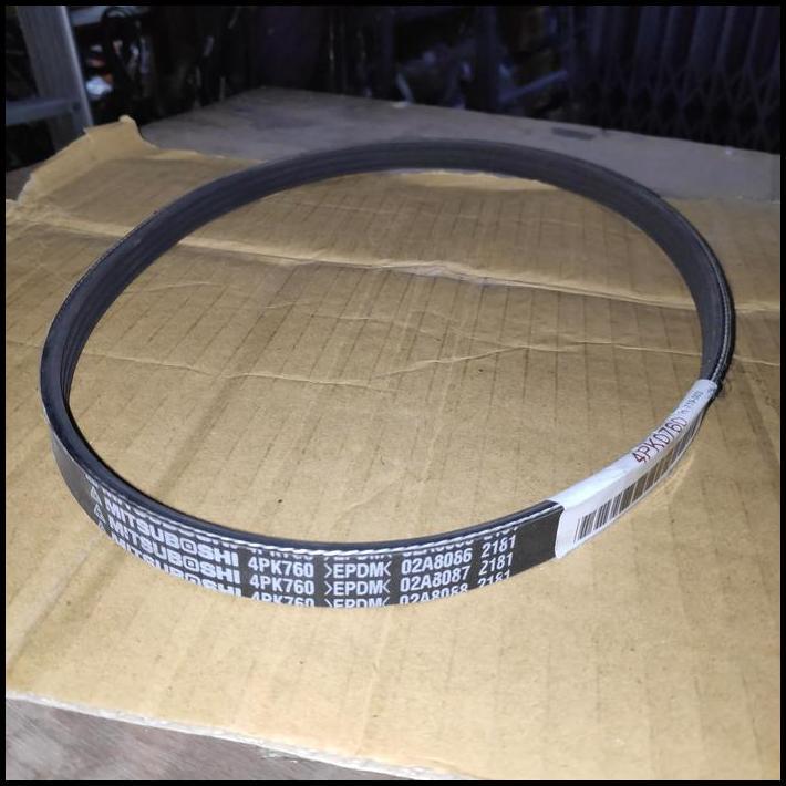 GRATIS ONGKIR MITSUBOSHI FAN BELT 4PK760 EPDM TALI KIPAS FANBELT 4PK 760 ATOZ 