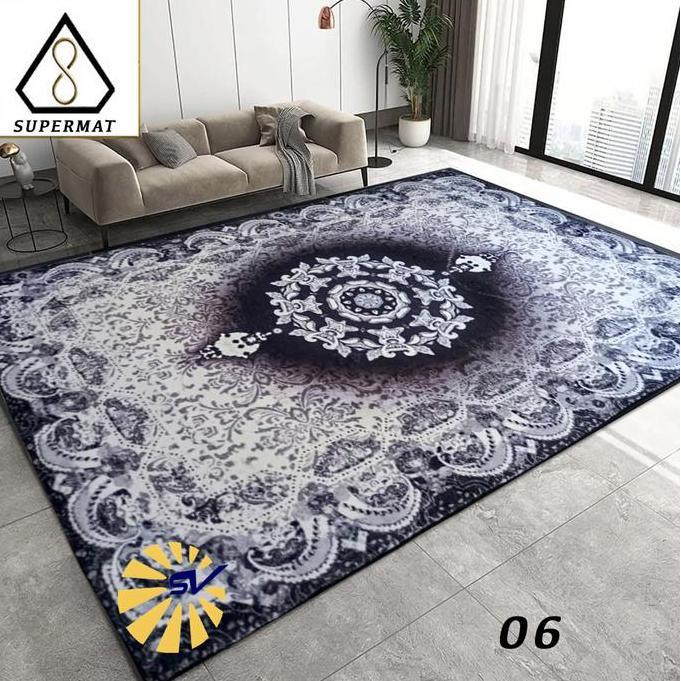 Promo Karpet Permadani Import Terbaru Supermat Cashmere Sutra Ukuran 160 X 210 Cm - Velvet