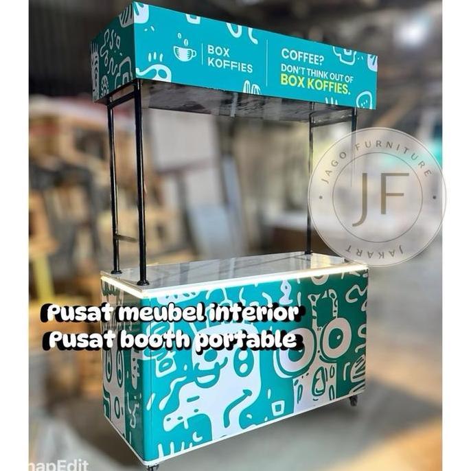 Terlaris Gerobak Custom/ Gerobak Portable/ Booth Portable/ Gerobak Bazar